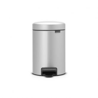 Brabantia Мусорный бак с педалью newIcon 3л серый металлик - Интернет-магазин бытовой техники, вентиляции, гигиенического оборудования Энерготехника, Екатеринбург
