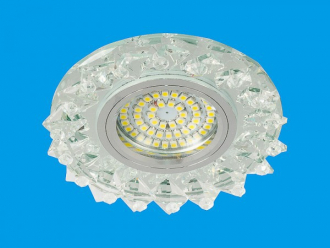 ЭкономСвет.Светильник точечный D2166 CR WT + CL - Интернет-магазин бытовой техники, вентиляции, гигиенического оборудования Энерготехника, Екатеринбург