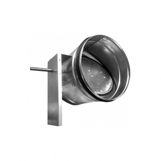 SHUFT Воздушный клапан для круглых воздуховодов с площадкой DCA 160 - Интернет-магазин бытовой техники, вентиляции, гигиенического оборудования Энерготехника, Екатеринбург