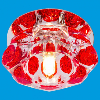 ЭкономСвет.Светильник точечный 	F3623-S CR CL + RD GU5.3 - Интернет-магазин бытовой техники, вентиляции, гигиенического оборудования Энерготехника, Екатеринбург