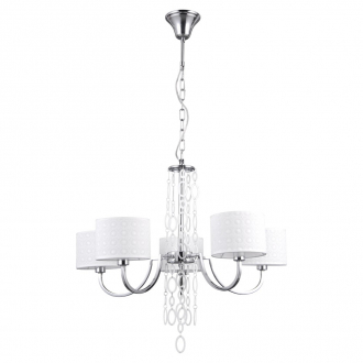 Gerhort.Люстра G11021/5CR WT - Интернет-магазин бытовой техники, вентиляции, гигиенического оборудования Энерготехника, Екатеринбург