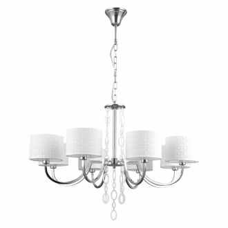 Gerhort.Люстра G11021/8CR WT - Интернет-магазин бытовой техники, вентиляции, гигиенического оборудования Энерготехника, Екатеринбург