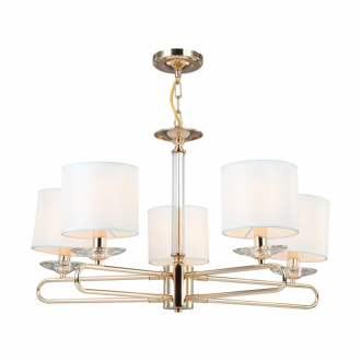 Gerhort подвесная люстра G11037/5FGD WT - Интернет-магазин бытовой техники, вентиляции, гигиенического оборудования Энерготехника, Екатеринбург