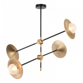 Gerhort Потолочный светильник G31085/4BK+BGD WT - Интернет-магазин бытовой техники, вентиляции, гигиенического оборудования Энерготехника, Екатеринбург