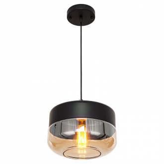 Подвесной светильник  Gerhort G51129/1A BK BK+CL - Интернет-магазин бытовой техники, вентиляции, гигиенического оборудования Энерготехника, Екатеринбург