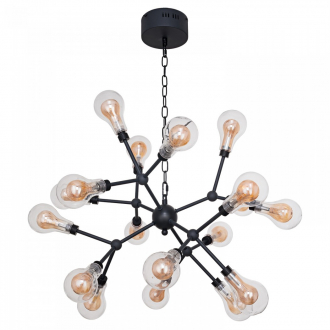 Потолочный светильник лофт Gerhort G61146/18BK CL - Интернет-магазин бытовой техники, вентиляции, гигиенического оборудования Энерготехника, Екатеринбург