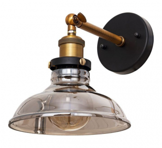 Настенный светильник лофт Gerhort G71120/1wBK CL - Интернет-магазин бытовой техники, вентиляции, гигиенического оборудования Энерготехника, Екатеринбург