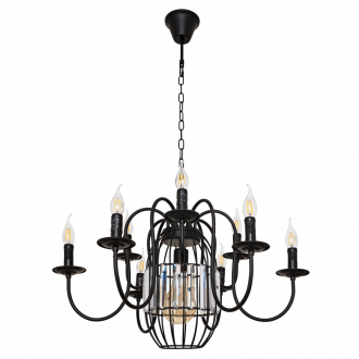 Потолочный светильник лофт Gerhort G71130/6+3BK - Интернет-магазин бытовой техники, вентиляции, гигиенического оборудования Энерготехника, Екатеринбург