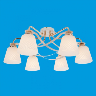 Gerhort.Люстра G81021 / 6WT + GD WT - Интернет-магазин бытовой техники, вентиляции, гигиенического оборудования Энерготехника, Екатеринбург