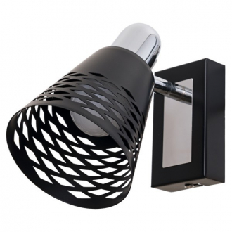 Спотовый светильник Gerhort G81043/1wCH BK - Интернет-магазин бытовой техники, вентиляции, гигиенического оборудования Энерготехника, Екатеринбург