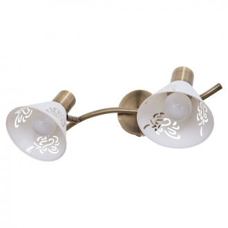 Спотовый светильник Gerhort G81042/2wAB WH - Интернет-магазин бытовой техники, вентиляции, гигиенического оборудования Энерготехника, Екатеринбург