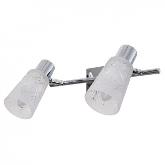 Спотовый светильник Gerhort G81045/2wCH CL - Интернет-магазин бытовой техники, вентиляции, гигиенического оборудования Энерготехника, Екатеринбург