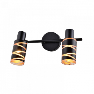 Спотовый светильник Gerhort G81049/2BK BK - Интернет-магазин бытовой техники, вентиляции, гигиенического оборудования Энерготехника, Екатеринбург