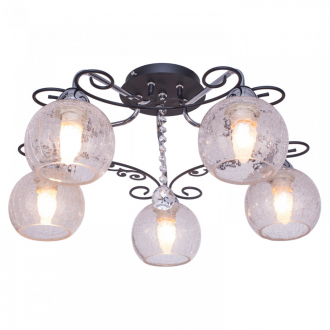 Gerhort.Люстра модерн G91012 / 5BK + CR CL - Интернет-магазин бытовой техники, вентиляции, гигиенического оборудования Энерготехника, Екатеринбург