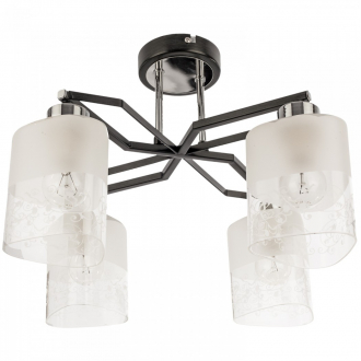 Gerhort.Люстра G91028 / 4CR + WENGUE FR - Интернет-магазин бытовой техники, вентиляции, гигиенического оборудования Энерготехника, Екатеринбург