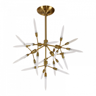 Gerhort Потолочный светодиодный светильник G91142/1S GD WT - Интернет-магазин бытовой техники, вентиляции, гигиенического оборудования Энерготехника, Екатеринбург