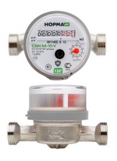 Счетчик Норма СВКМ-15 У с комплектом присоединения - Интернет-магазин бытовой техники, вентиляции, гигиенического оборудования Энерготехника, Екатеринбург