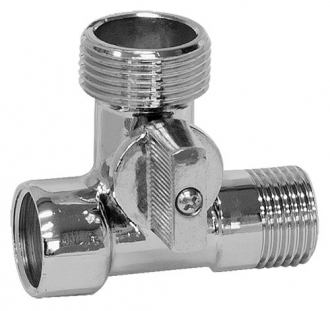 Кран шаровый трехпроходной I-TECH MFM 1/2x1/2x3/4" глянц. 100/10 - Интернет-магазин бытовой техники, вентиляции, гигиенического оборудования Энерготехника, Екатеринбург