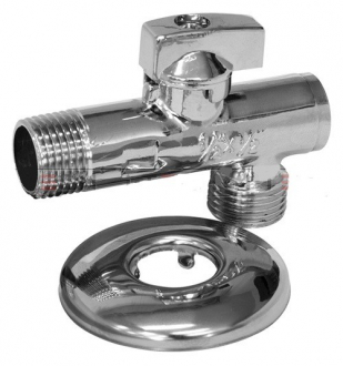 Кран шаровый угловой с фильтром I-TECH MM A 1/2x1/2", никель 120/10 - Интернет-магазин бытовой техники, вентиляции, гигиенического оборудования Энерготехника, Екатеринбург