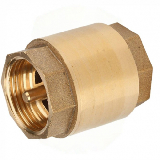 Клапан обратный I-TECH FF 1 1/4", с латунным штоком - Интернет-магазин бытовой техники, вентиляции, гигиенического оборудования Энерготехника, Екатеринбург