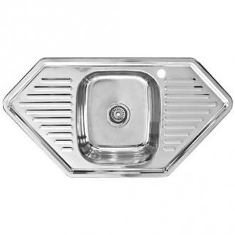 Мойка I-TECH квадратная с сушилкой с двух сторон 950х500х205х0,8 мат + комплект сливной арматуры /5 - Интернет-магазин бытовой техники, вентиляции, гигиенического оборудования Энерготехника, Екатеринбург