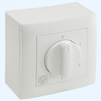 Soler & Palau Переключатель скорости 4-х позиционный INTER 4P - Интернет-магазин бытовой техники, вентиляции, гигиенического оборудования Энерготехника, Екатеринбург