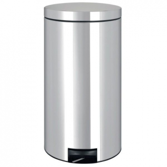 Merida Корзина с педалью металлическая хромированная 45 л. KMS33 - Интернет-магазин бытовой техники, вентиляции, гигиенического оборудования Энерготехника, Екатеринбург