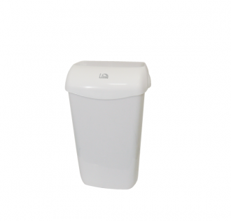 Lime Корзина для мусора 23л. подвесная с держателем для мешка белая 974230 - Интернет-магазин бытовой техники, вентиляции, гигиенического оборудования Энерготехника, Екатеринбург