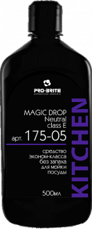 PRO BRITE MAGIC DROP class E. Neutral Гель эконом-класса без запаха для мойки посуды 1л - Интернет-магазин бытовой техники, вентиляции, гигиенического оборудования Энерготехника, Екатеринбург