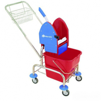 Merida Тележка уборочная с двумя съемными ведрами по 25 л (пластиковый каркас) MO2 - Интернет-магазин бытовой техники, вентиляции, гигиенического оборудования Энерготехника, Екатеринбург