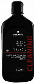 PRO BRITE OLEX-4. For Wood Жидкий полироль для деревянной мебели 0.5л - Интернет-магазин бытовой техники, вентиляции, гигиенического оборудования Энерготехника, Екатеринбург