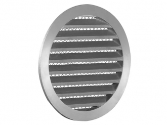 SHUFT Алюминиевая наружная решетка для круглых воздуховодов PGC 125 - Интернет-магазин бытовой техники, вентиляции, гигиенического оборудования Энерготехника, Екатеринбург