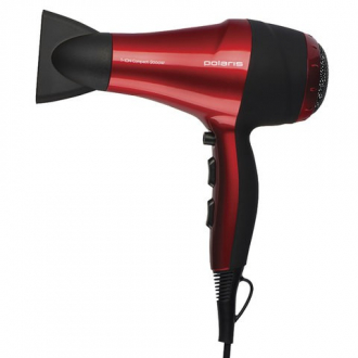 POLARIS Фен PHD 2077i 2000Вт 2 скоростных режима 3 температурных режима ионизация красный - Интернет-магазин бытовой техники, вентиляции, гигиенического оборудования Энерготехника, Екатеринбург