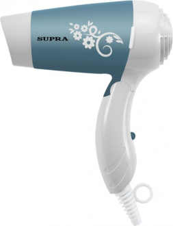 Фены SUPRA PHS-1211 white/blue - Интернет-магазин бытовой техники, вентиляции, гигиенического оборудования Энерготехника, Екатеринбург