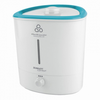 SCARLETT Увлажнитель SC-AH986M12 объем бака 3,5л 20Вт аромаконтейнер белый с голубым - Интернет-магазин бытовой техники, вентиляции, гигиенического оборудования Энерготехника, Екатеринбург
