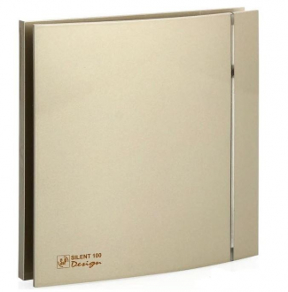 Soler & Palau Вентилятор накладной с датчиком влажности SILENT-100 CHZ CHAMPAGNE DESIGN-4C - Интернет-магазин бытовой техники, вентиляции, гигиенического оборудования Энерготехника, Екатеринбург