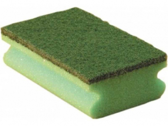 Merida Губка для профессиональной уборки, зеленый абразив, большая 15 х 8,3 см, (1уп/3шт.) SRH 001 - Интернет-магазин бытовой техники, вентиляции, гигиенического оборудования Энерготехника, Екатеринбург