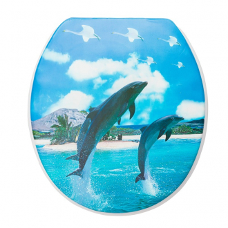 Delphinium.Сиденье д/унитаза SYM-3030 дельфин 105065 - Интернет-магазин бытовой техники, вентиляции, гигиенического оборудования Энерготехника, Екатеринбург