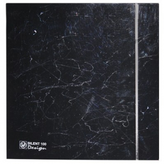Soler & Palau Сменная цветная панель для вентиляторов Silent- 100 DESIGN  MARBLE  BLACK - Интернет-магазин бытовой техники, вентиляции, гигиенического оборудования Энерготехника, Екатеринбург