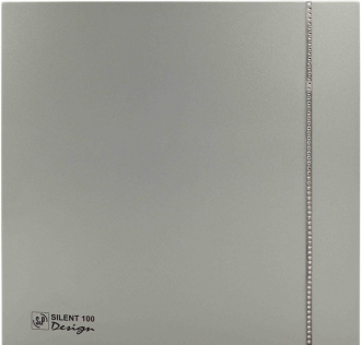 Soler & Palau Сменная цветная панель для вентиляторов Silent- 100 DESIGN SWAROVSKI -  SILVER - Интернет-магазин бытовой техники, вентиляции, гигиенического оборудования Энерготехника, Екатеринбург