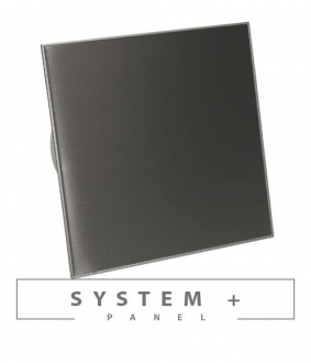 AWENTA SYSTEM+. РTGB100M Лицев.панель д/вент-ра и рамки TRAX 100,стекло,чёрн.мат. - Интернет-магазин бытовой техники, вентиляции, гигиенического оборудования Энерготехника, Екатеринбург