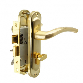 TRODOS.Замок врезной 50/106-ЦМВ70 SВ (золото мат) 202053 - Интернет-магазин бытовой техники, вентиляции, гигиенического оборудования Энерготехника, Екатеринбург