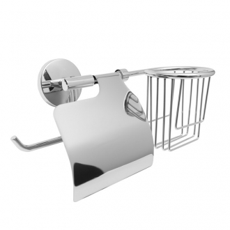 TRODOS Держатель туалетной бумаги+подставка для дезодоранта 41886-2 С 102060 - Интернет-магазин бытовой техники, вентиляции, гигиенического оборудования Энерготехника, Екатеринбург