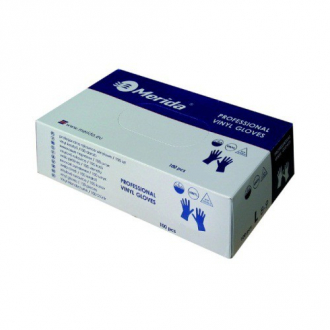 Merida Перчатки одноразовые виниловые р.M (1уп/100шт.) TRT561 - Интернет-магазин бытовой техники, вентиляции, гигиенического оборудования Энерготехника, Екатеринбург