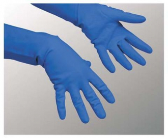 Vileda Резиновые перчатки многоцелевые голубой L - Интернет-магазин бытовой техники, вентиляции, гигиенического оборудования Энерготехника, Екатеринбург