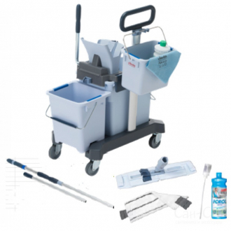 Vileda УльтраСпид Про: двухведерный готовый к применению набор 25л.+ 10 л. голубой - Интернет-магазин бытовой техники, вентиляции, гигиенического оборудования Энерготехника, Екатеринбург