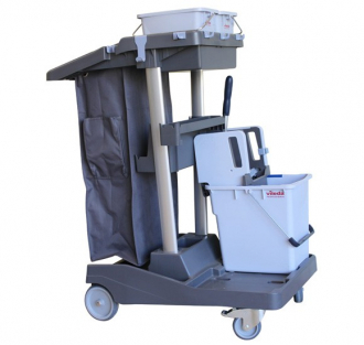 Vileda Волео Про комплексная тележка: ведро 1х25л с вертикальным отжимом голубой - Интернет-магазин бытовой техники, вентиляции, гигиенического оборудования Энерготехника, Екатеринбург