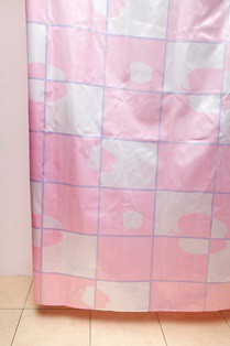 TRODOS Штора для ванной WS-814 (apple) розовая 170х200 - Интернет-магазин бытовой техники, вентиляции, гигиенического оборудования Энерготехника, Екатеринбург