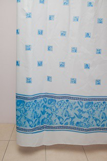 TRODOS Штора для ванной WS-817 (SS-64) голубая 180х180 104075 - Интернет-магазин бытовой техники, вентиляции, гигиенического оборудования Энерготехника, Екатеринбург