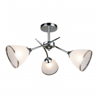 ЭкономСвет Люстра классическая 12118/3CR WT - Интернет-магазин бытовой техники, вентиляции, гигиенического оборудования Энерготехника, Екатеринбург